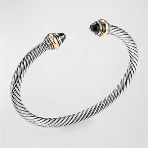 David Yurman | Cable Classics Bracelet with Black Onyx | 4mm